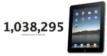 Le premier million d'iPad écoulé Le premier million d'iPad écoulé