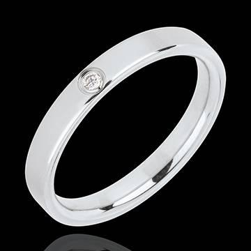 alliance or blanc diamant