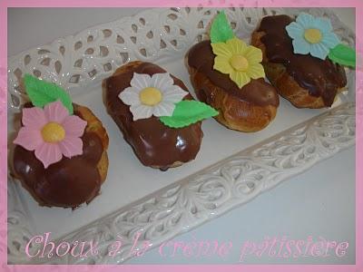 CHOUX A LA CREME PATISSIERE CHOUX A LA CREME PATISSIERE