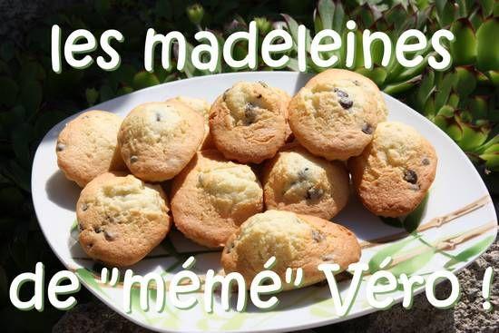 ~~ les madeleines de madeleines