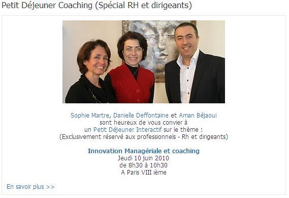 Petit Déjeuner Coaching Petit Déjeuner Coaching