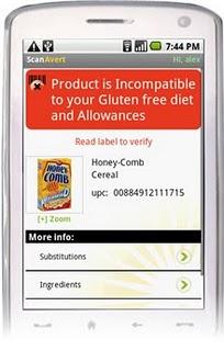 Scan product barcode and access food information
