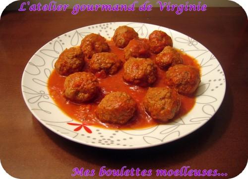 Le mercredi, c'est le jour des boulettes, c'est tellement plus rigolo que de manger un steack!