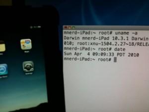 Spirit : jailbreak iPhone 3.1.3 new bootrom & iPad disponible prochainement