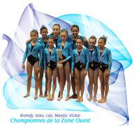 Nos petites, championnes de la Zone Ouest 2010 en critérium Benjamines ! 2 podiums et une qualification pour les France le week-end dernier !