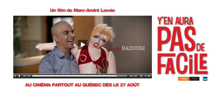 La France a ses films mais pas le Québec (encore), y'en aura pas de facile ! La France a ses films mais pas le Québec (encore), y'en aura pas de facile !