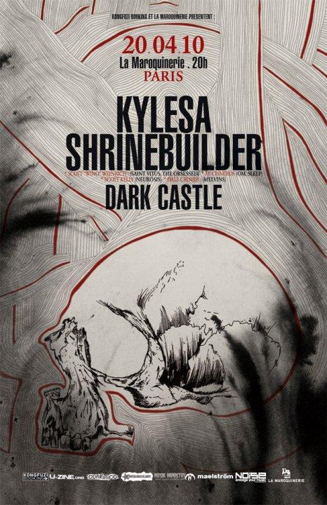 Shrinebuilder + Kylesa + Dark Castle @ la Maroquinerie, Paris (20/04/10)