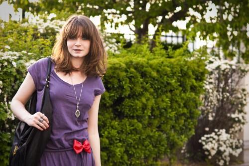 robe violette iggy velvetin3 After an afternoon