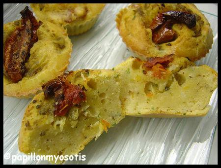 MUFFINS AUX TOMATES SECHEES & ESQUICHADE DE COURGETTES Image4