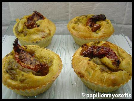 MUFFINS AUX TOMATES SECHEES & ESQUICHADE DE COURGETTES Image3