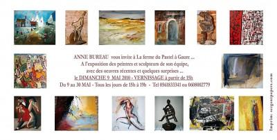 Exposition à la Ferme du Pastel – MAI 2010 -