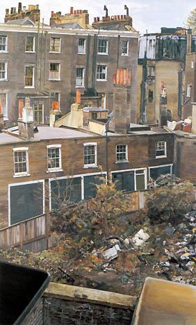 Freud - Wasteground with Houses, Paddington, 1970-72 (Terrain vague avec maisons, Paddington)