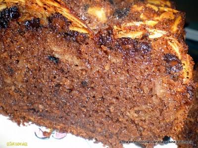 Cake chocolate-almendras / Cake chocolat-amandes