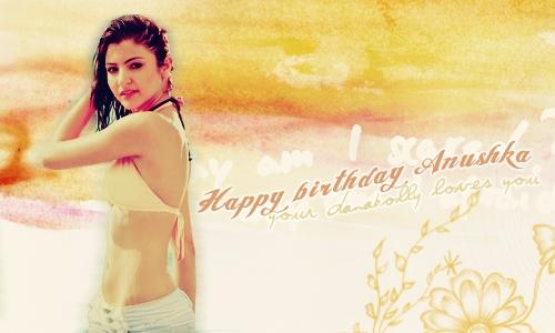 Joyeux anniversaire Anushka Sharma!