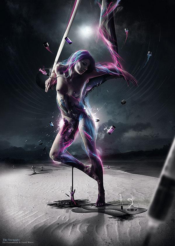 The Struggle 20 visuels avec des effets dynamiques incroyables !