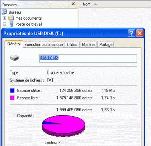 cle_usb1 Supprimer les données d’une clé USB