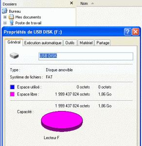cle_usb2 Supprimer les données d’une clé USB