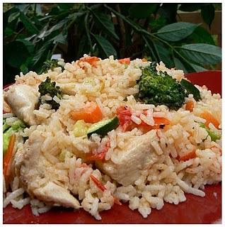 Riz frit de poulet César Riz frit de poulet César