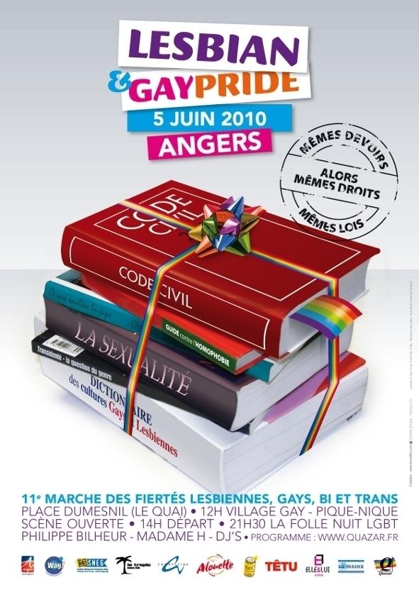 Lesbian & Gay Pride d'Angers 2010, le programme complet. Lesbian & Gay Pride d'Angers 2010, le programme complet.