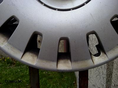 Photos du jour: 3 mai 2010 La Chaux-de-Fonds: déchets urbains cache jantes