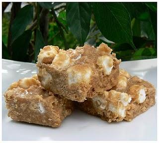 Carrés aux guimauves Carrés aux guimauves