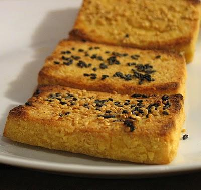 ''Steaks'' de tofu pané sans gluten... pour Joaquim ''Steaks'' de tofu pané sans gluten... pour Joaquim