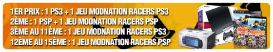 Concours ModNation Racers : PS3, PSP et jeux à gagner