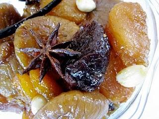 compotée de fruits secs aux épices compotée de fruits secs aux épices