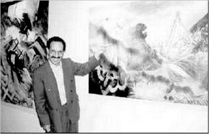 Sahara, peintres Touaregs du désert Boujema__Kharraja