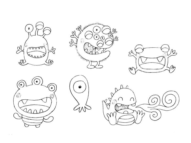 Dessin-kit-monstres Dessin-kit-monstres