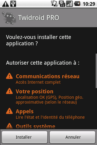 Installer des applications .apk sur un téléphone Android sans passer par l’AppMarket [Google]