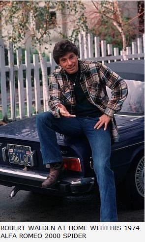 Robert Walden et son Alfa Romeo 0rob.jpg