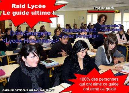 Guide stratégique raid lycée