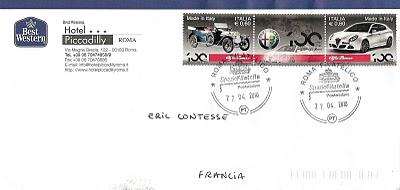 100 ans d'Alfa Romeo en Italie