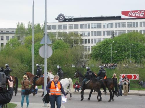 Vilniusmai2010 Police montée (8).JPG