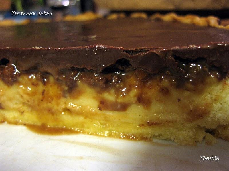 Tarte aux daims http://lh6.ggpht.com/_R_hDG-ur51A/SdkDUxXtlFI/AAAAAAAAE2M/dyN4L8jm22w/s800/IMG_1149.JPG