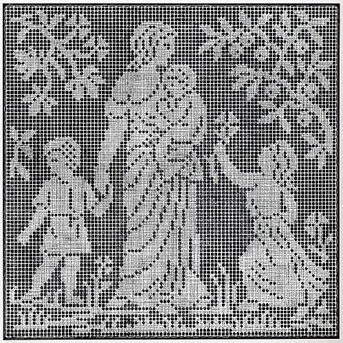 Trois charmants modèles de filets anciens Trois charmants modèles de filets anciens