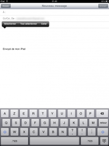 Astuce iPad : envoyer plus de 5 images dans un mail