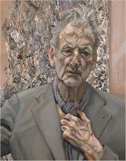 Freud - Self-Portrait, Reflection, 2002