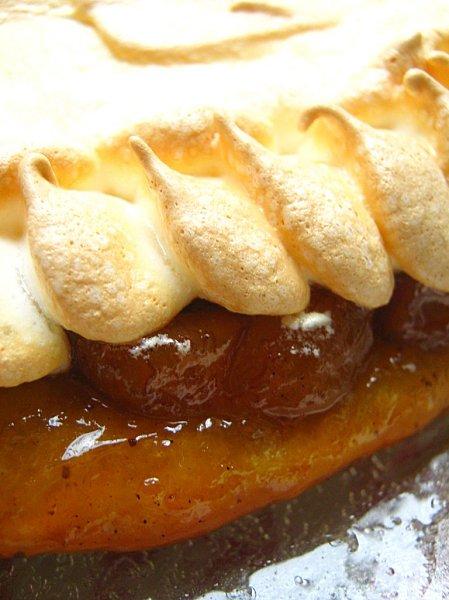 Tarte aux Bananes Meringuée & Caramel au Gingembre Tarte aux Bananes Meringuée & Caramel au Gingembre