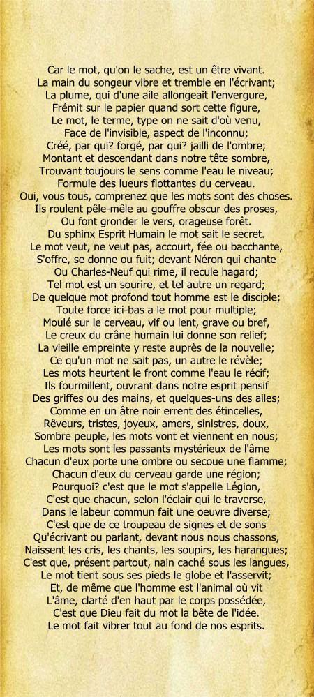 le mot Le mot