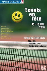 Tennis en fête les 15 et 16 mai au jardin du Luxembourg