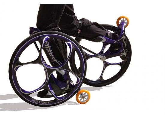 chariot skates 2 Le Chariot Skates, un concept de roller tout terrain ...