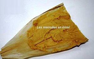 Les marmites en émoi - Tamales aux poires et chocolat (3)