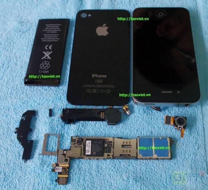 [Photos]Le prototype iPhone 4G/HD au Vietnam...