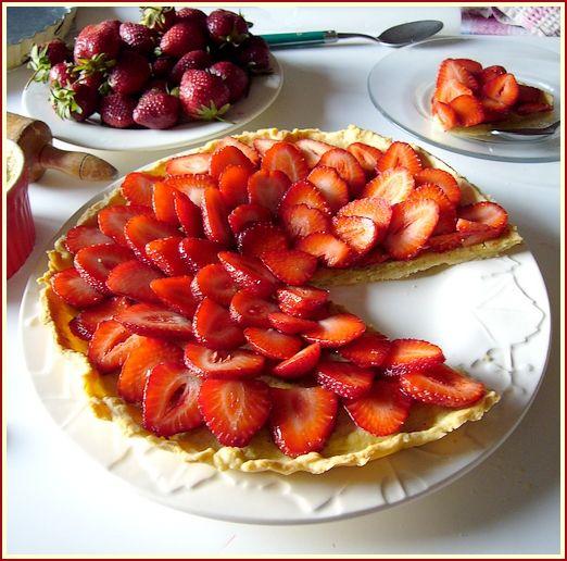 tarte aux fraises PRESENTAT_ON