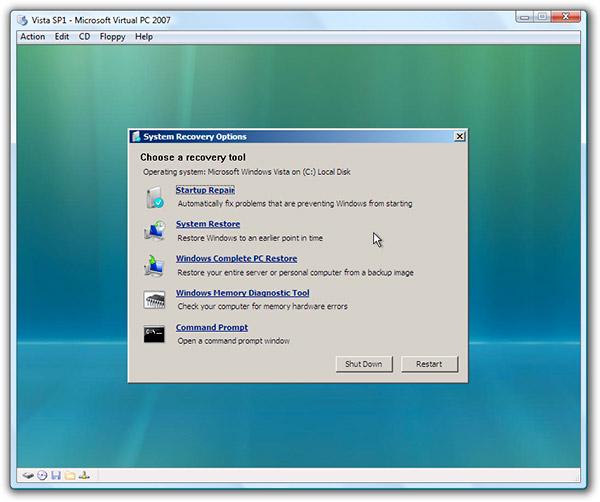 systemrecovery systemrecovery