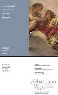 Exposition Sebastiano Ricci à San Giorgio Maggiore Exposition Sebastiano Ricci à San Giorgio Maggiore