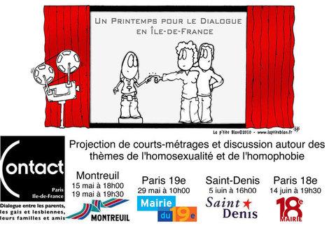 L'asso de parents d'homos CONTACT lance un festival de courts-métrage contre l'homophobie L'asso de parents d'homos CONTACT lance un festival de courts-métrage contre l'homophobie