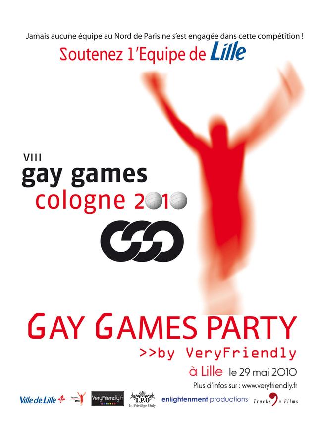 Enfin une équipe représente Lille aux prochains JO Gay. Et vous pouvez les rencontrer et les soutenir lors de la Gay Games Party (by Veryfriendly). Enfin une équipe représente Lille aux prochains JO Gay. Et vous pouvez les rencontrer et les soutenir lors de la Gay Games Party (by Veryfriendly).
